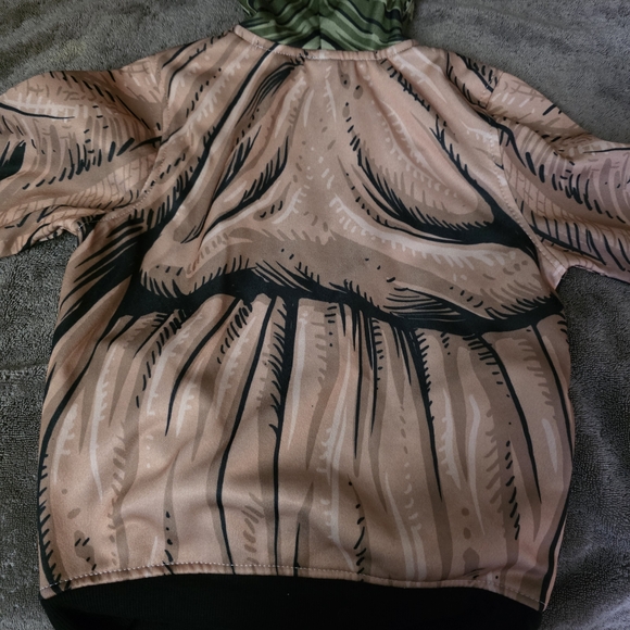 Star Wars Yoda Zip Up Sweatshirt Hoodie Size XS - Picture 4 of 7